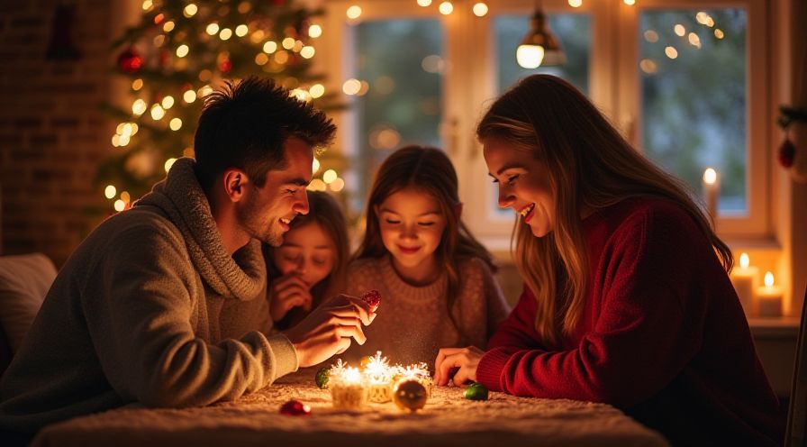 Weihnachtliche Plätzchen